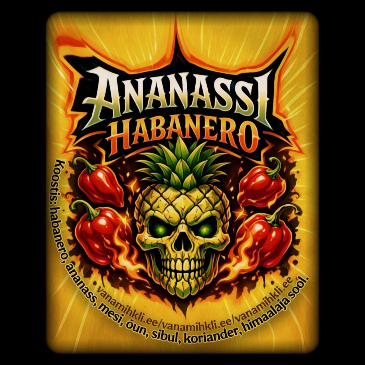Ananassi Habanero pilt